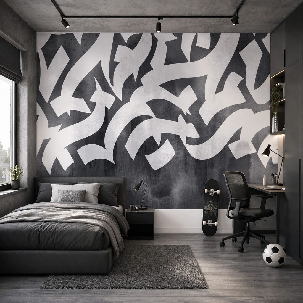 Letras escuras sobre tinta — interior 3