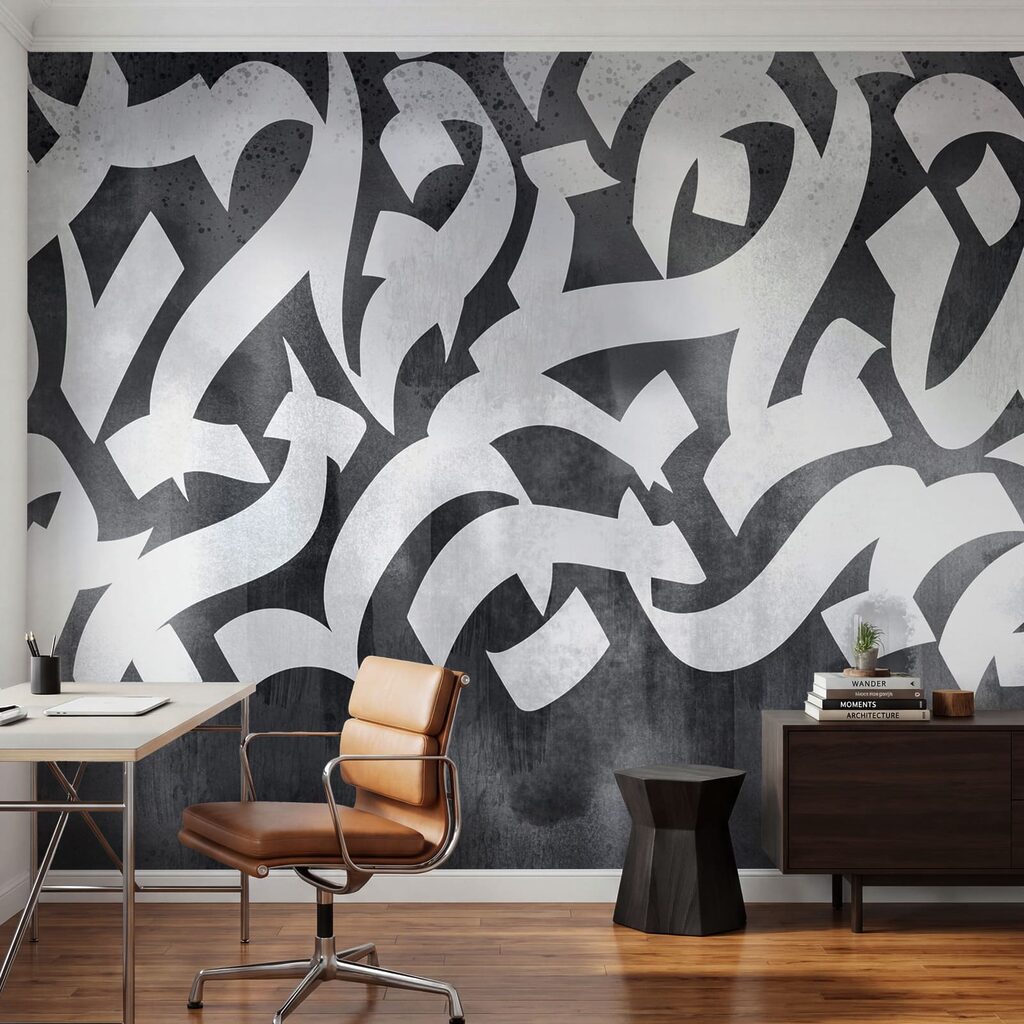 Letras escuras sobre tinta — interior 4