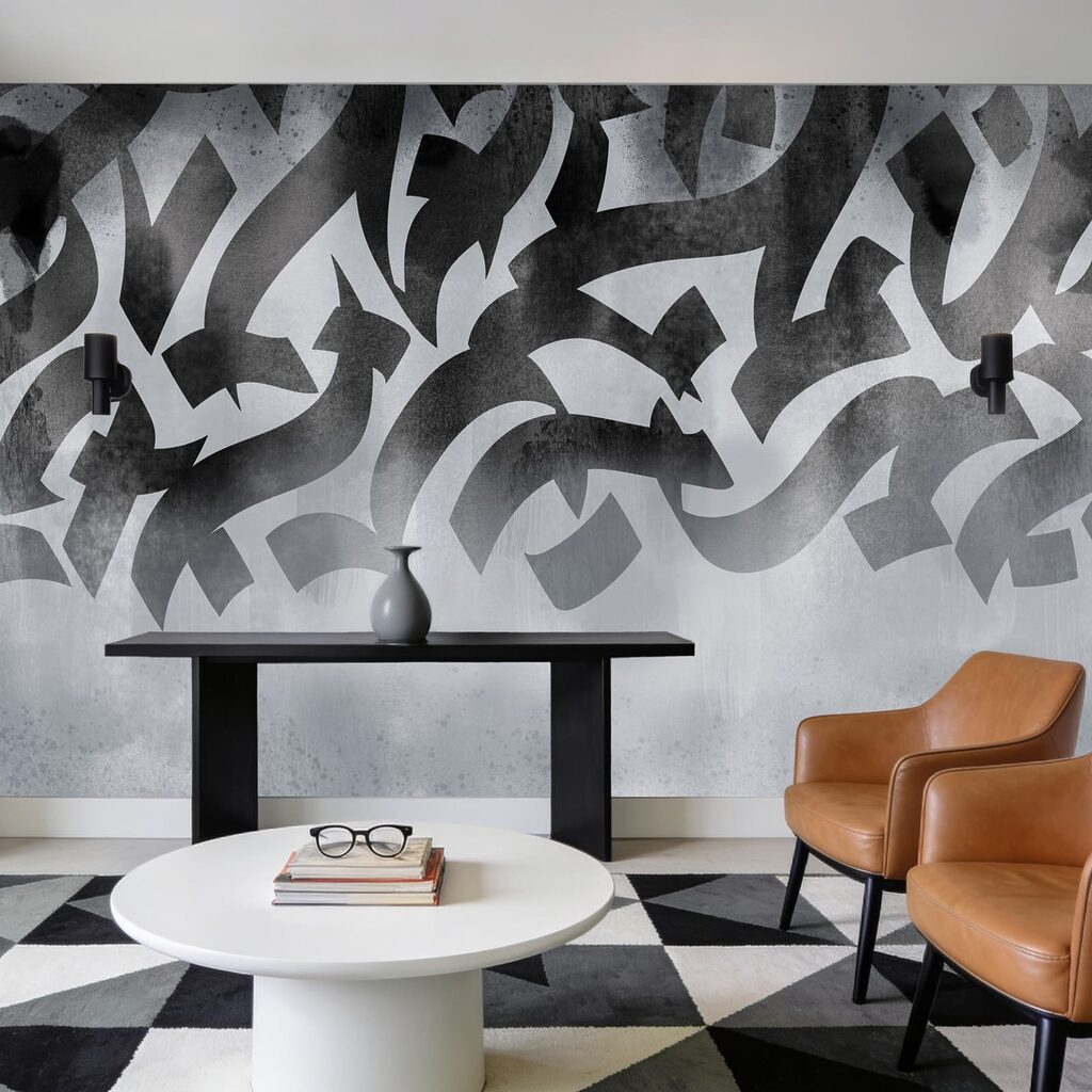 Letras escuras sobre tinta — interior 2