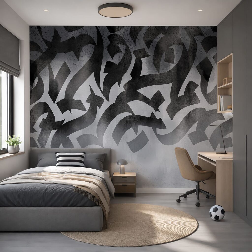 Letras escuras sobre tinta — interior 3