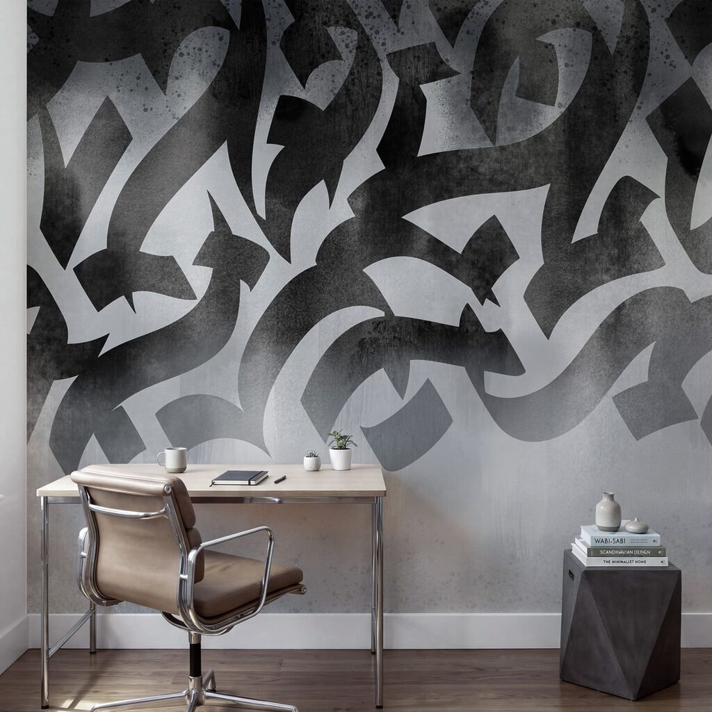 Letras escuras sobre tinta — interior 4