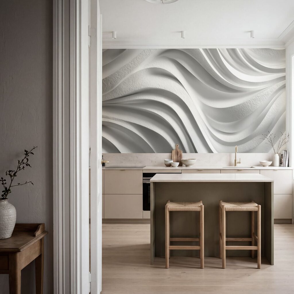 Ondas com sombras suaves — interior 5