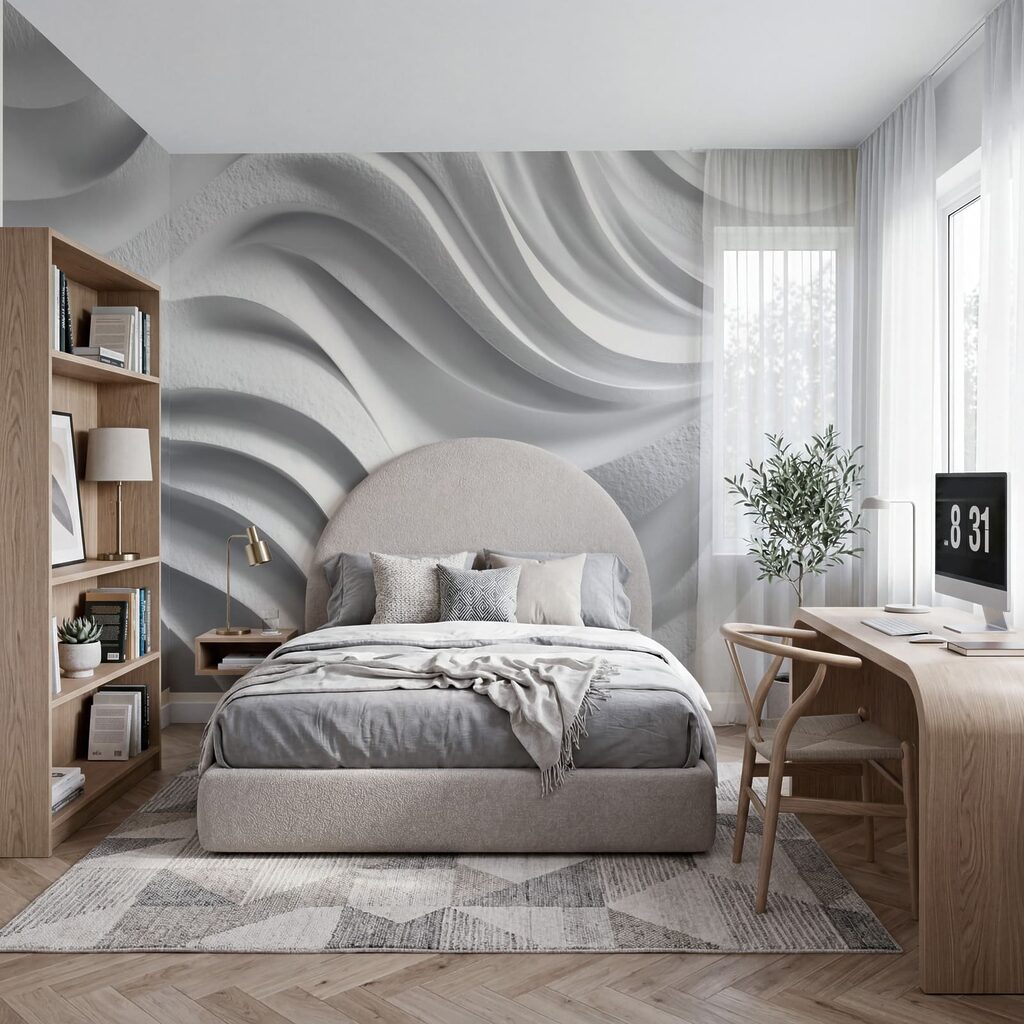 Ondas com sombras suaves — interior 2