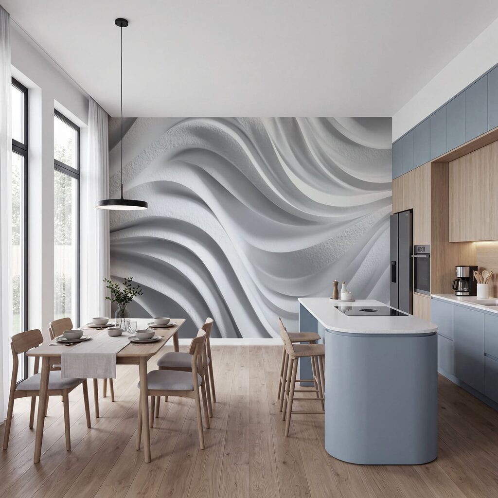 Ondas com sombras suaves — interior 4