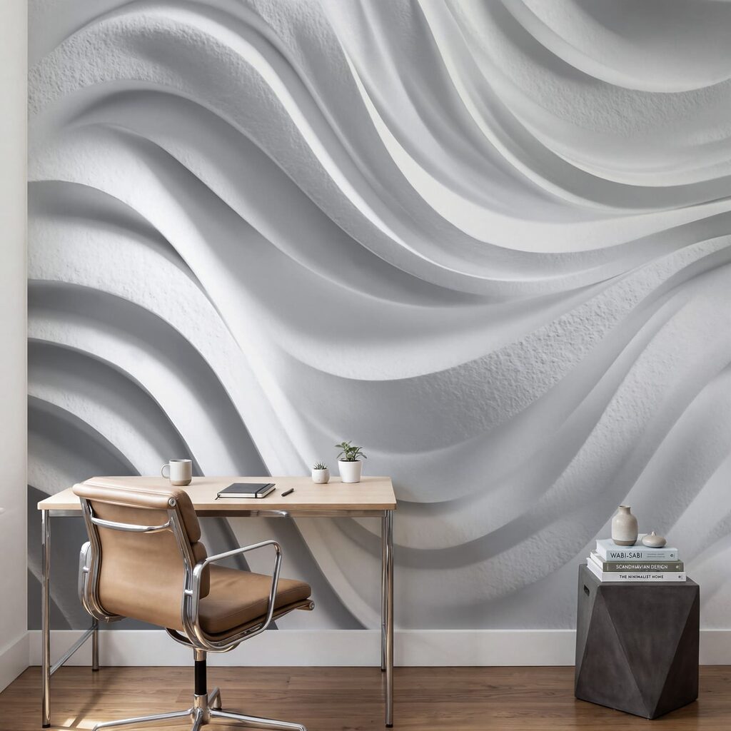 Ondas com sombras suaves — interior 1