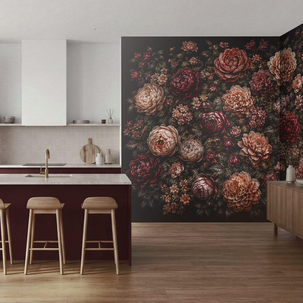 Jardim noturno com rosas — interior 3