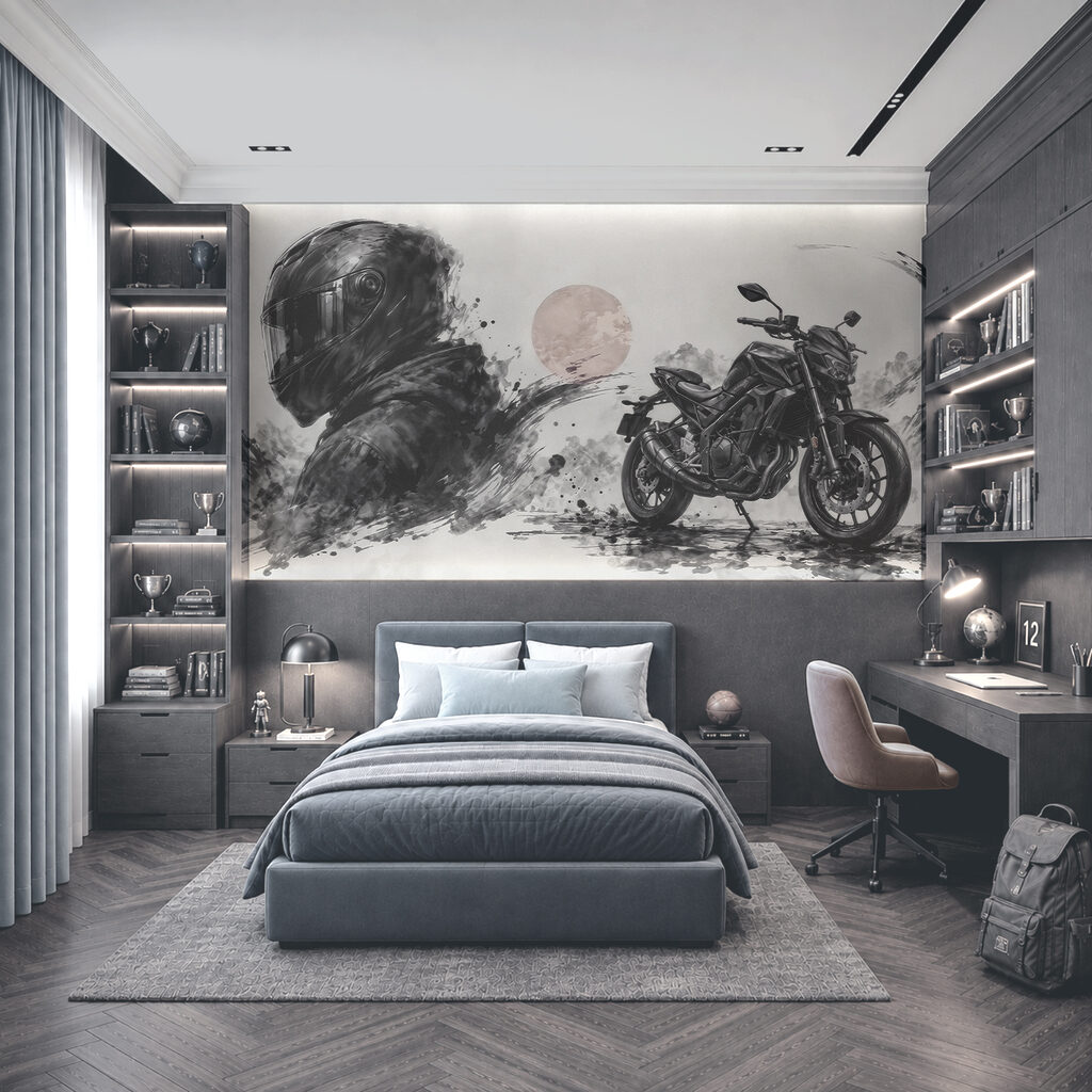 Moto sob o sol — interior 2