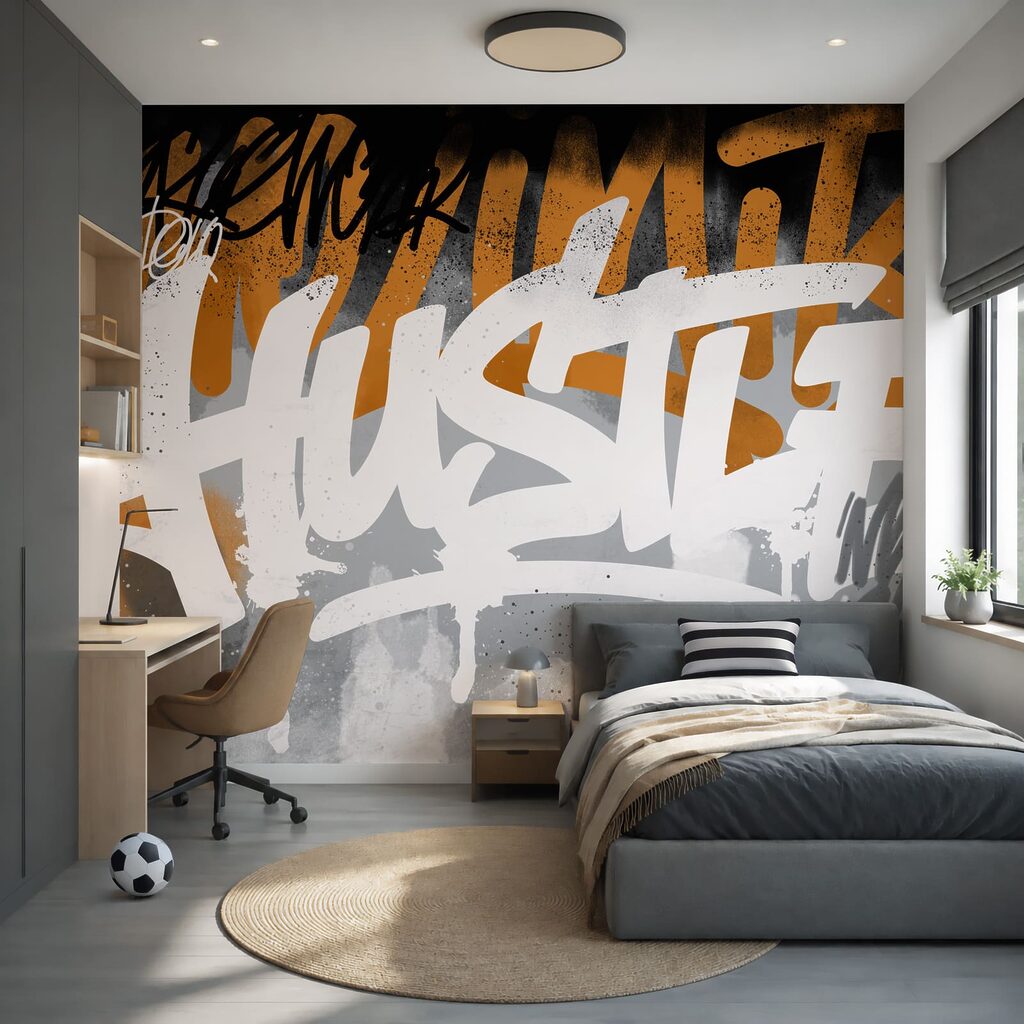 Letras grandes sobre tinta — interior 1