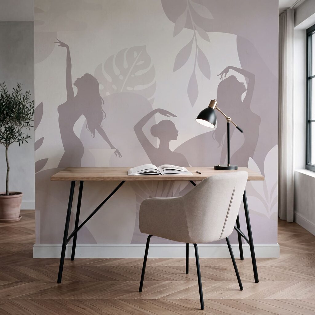 Mulheres em silhueta — interior 6