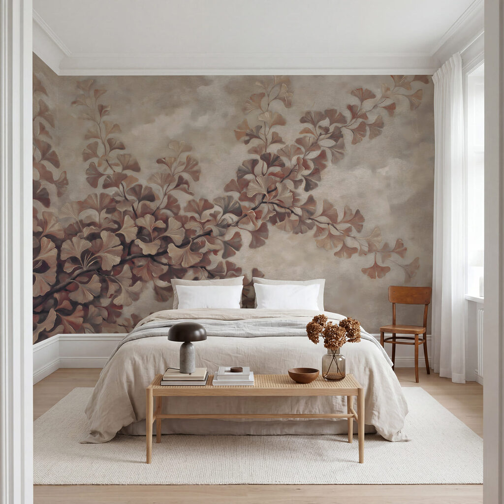 Ramos em névoa suave — interior 1