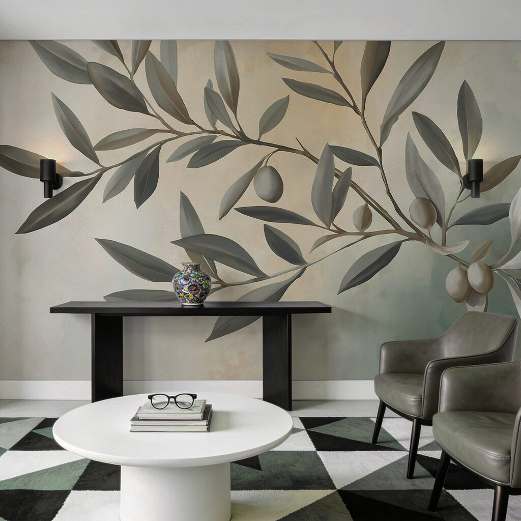 Ramo de oliveira suave — interior 2