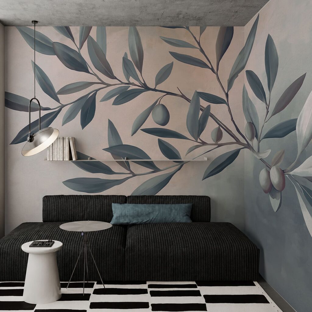 Ramo de oliveira suave — interior 2