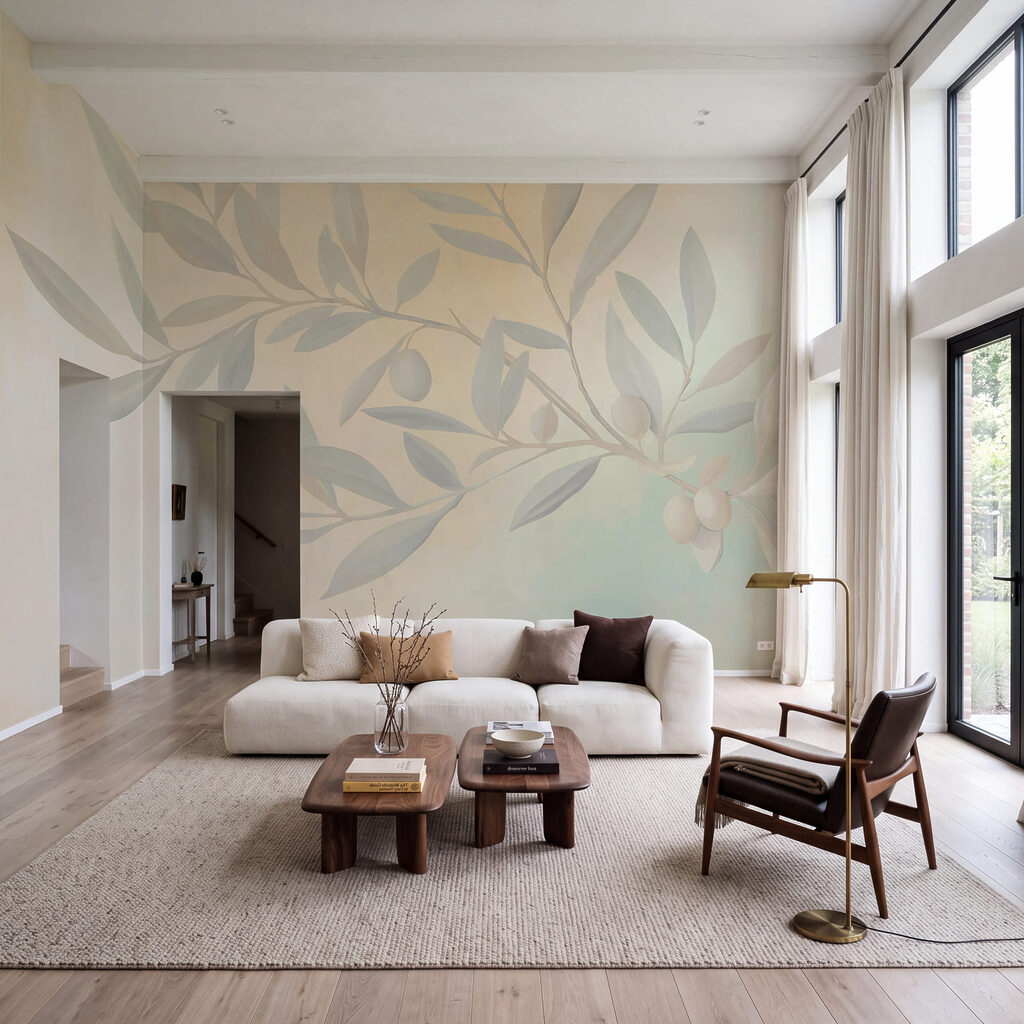 Ramo de oliveira suave — interior 1
