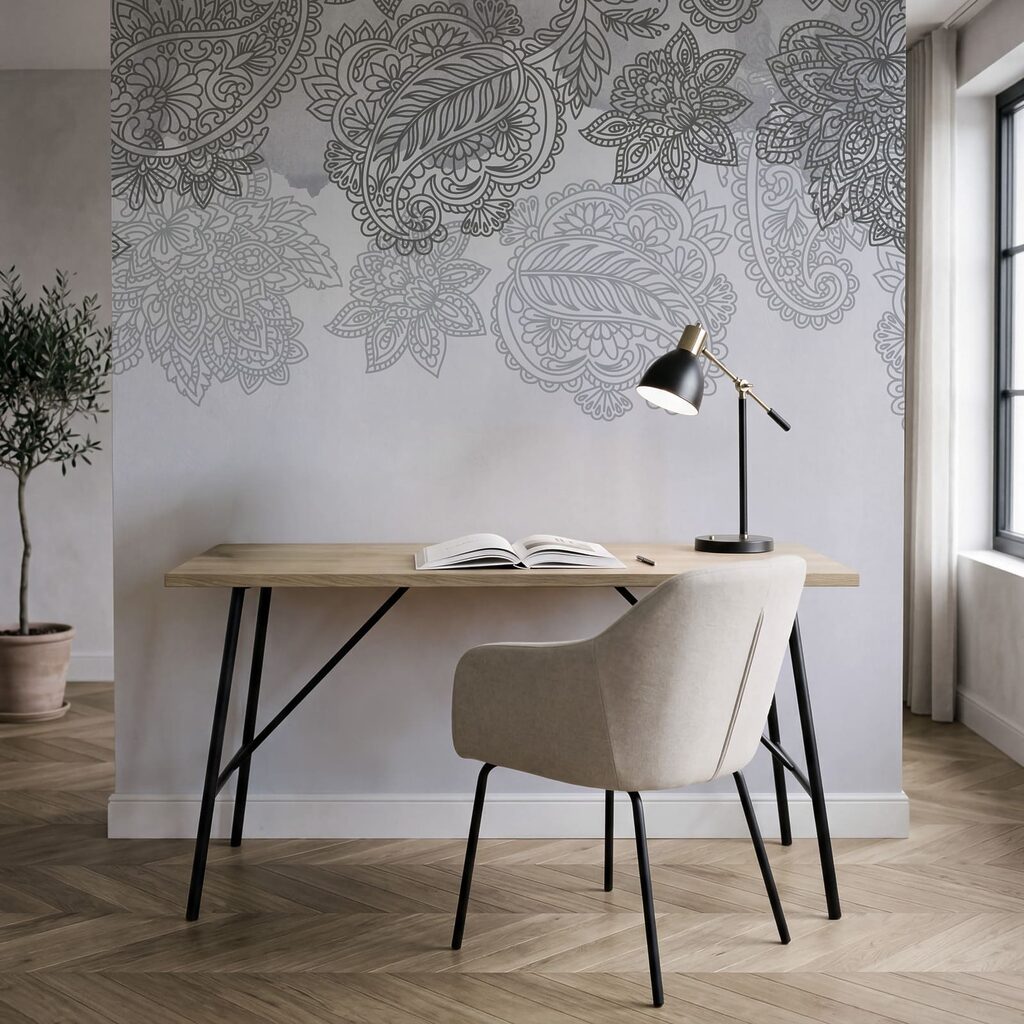 Motivos paisley no topo — interior 7