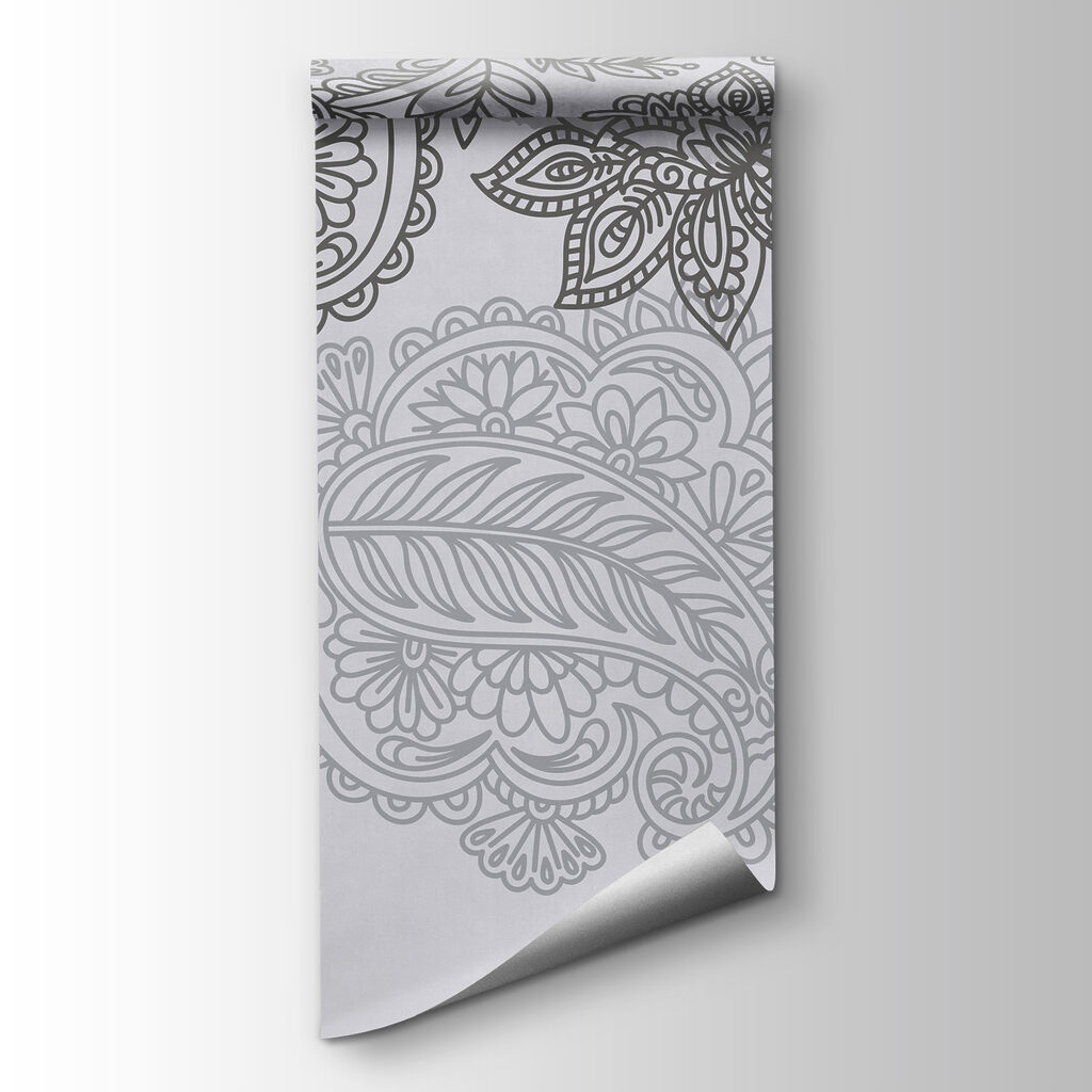 Motivos paisley no topo — vista do produto