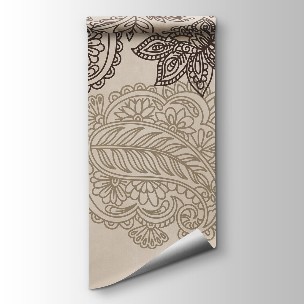 Motivos paisley no topo — vista do produto