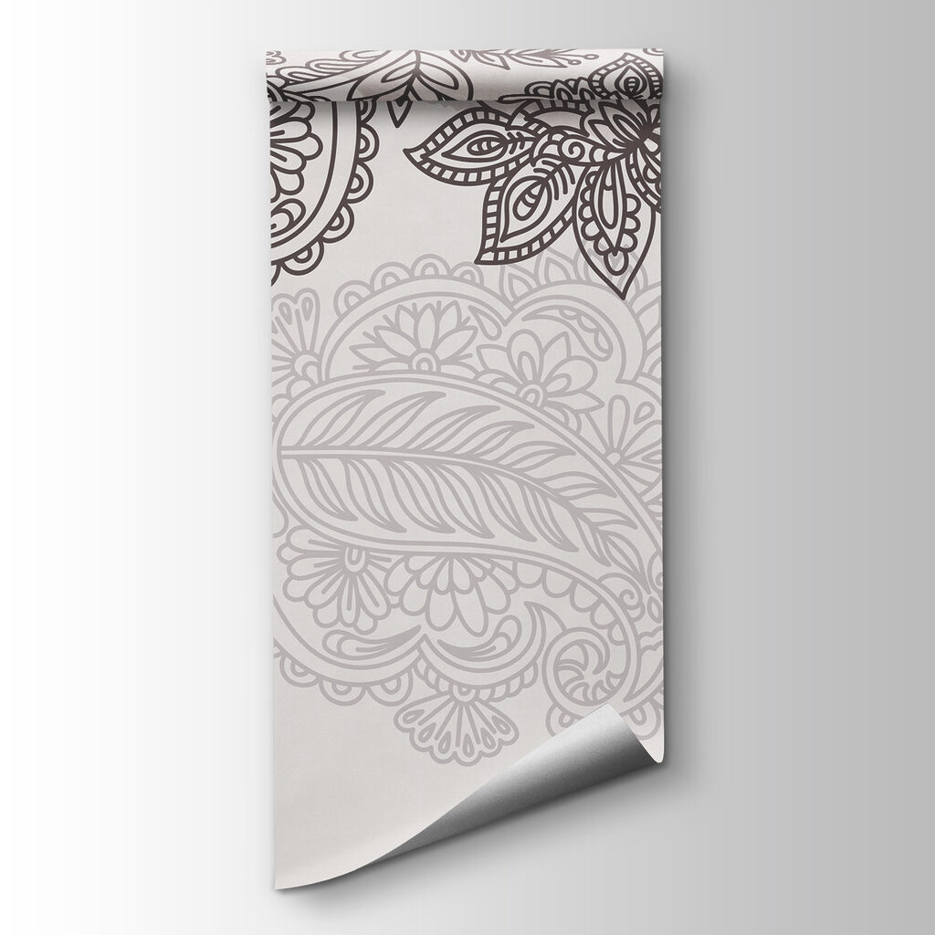 Motivos paisley no topo — vista do produto