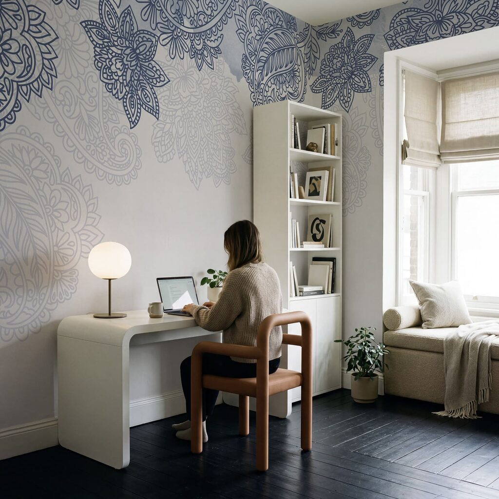 Motivos paisley no topo — interior 4