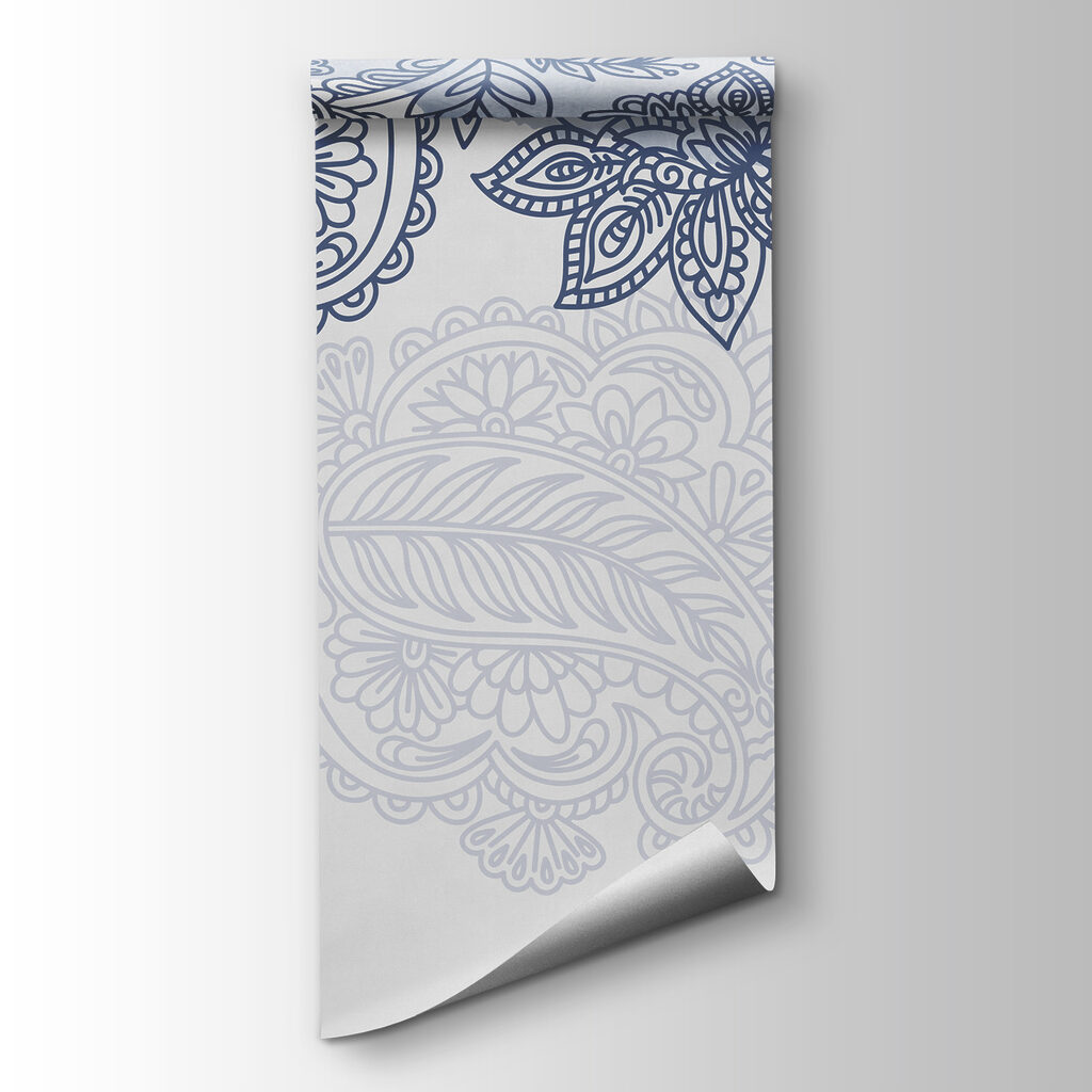 Motivos paisley no topo — vista do produto