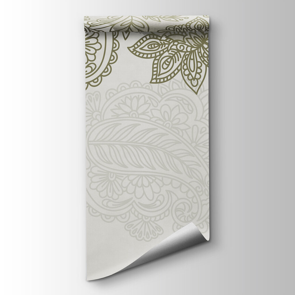Motivos paisley no topo — vista do produto