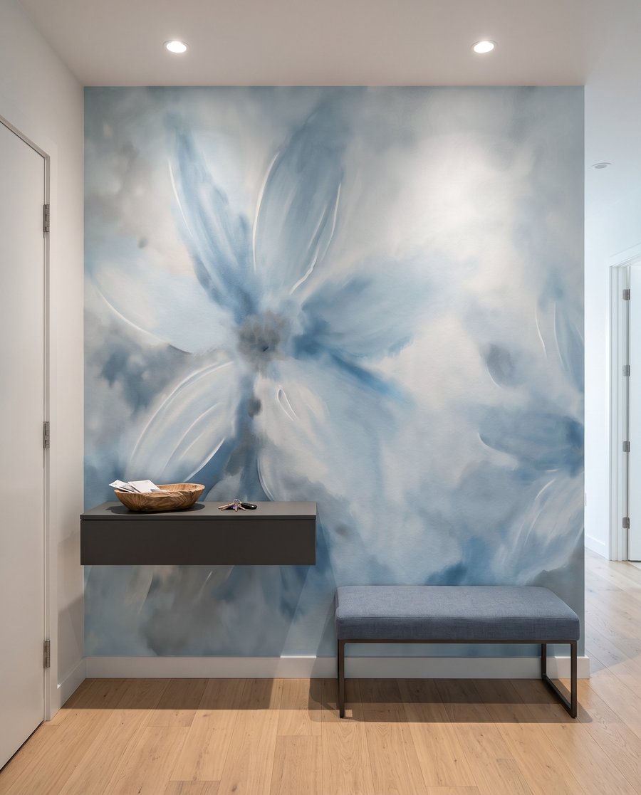 Flores em pinceladas suaves — interior 4