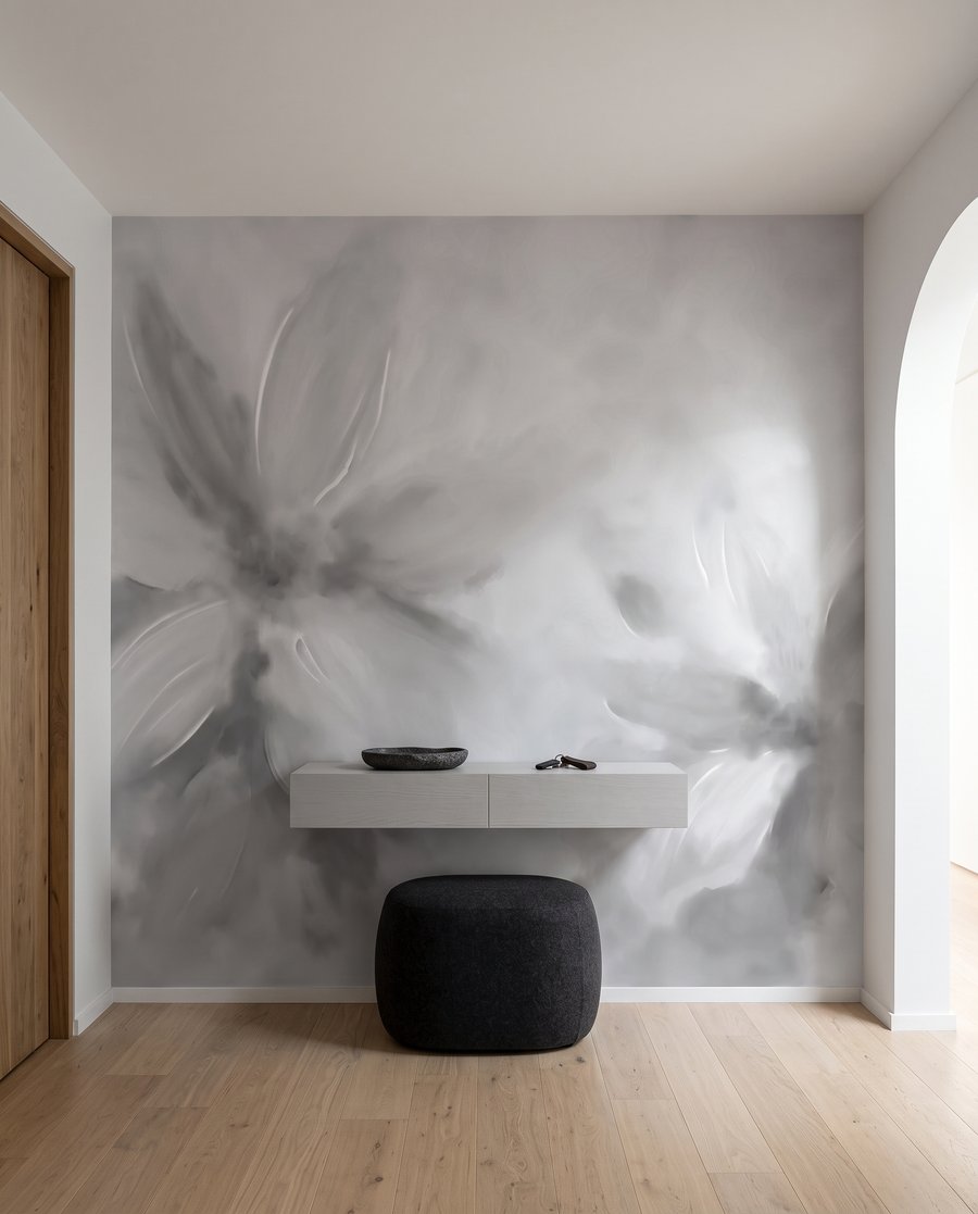 Flores em pinceladas suaves — interior 2