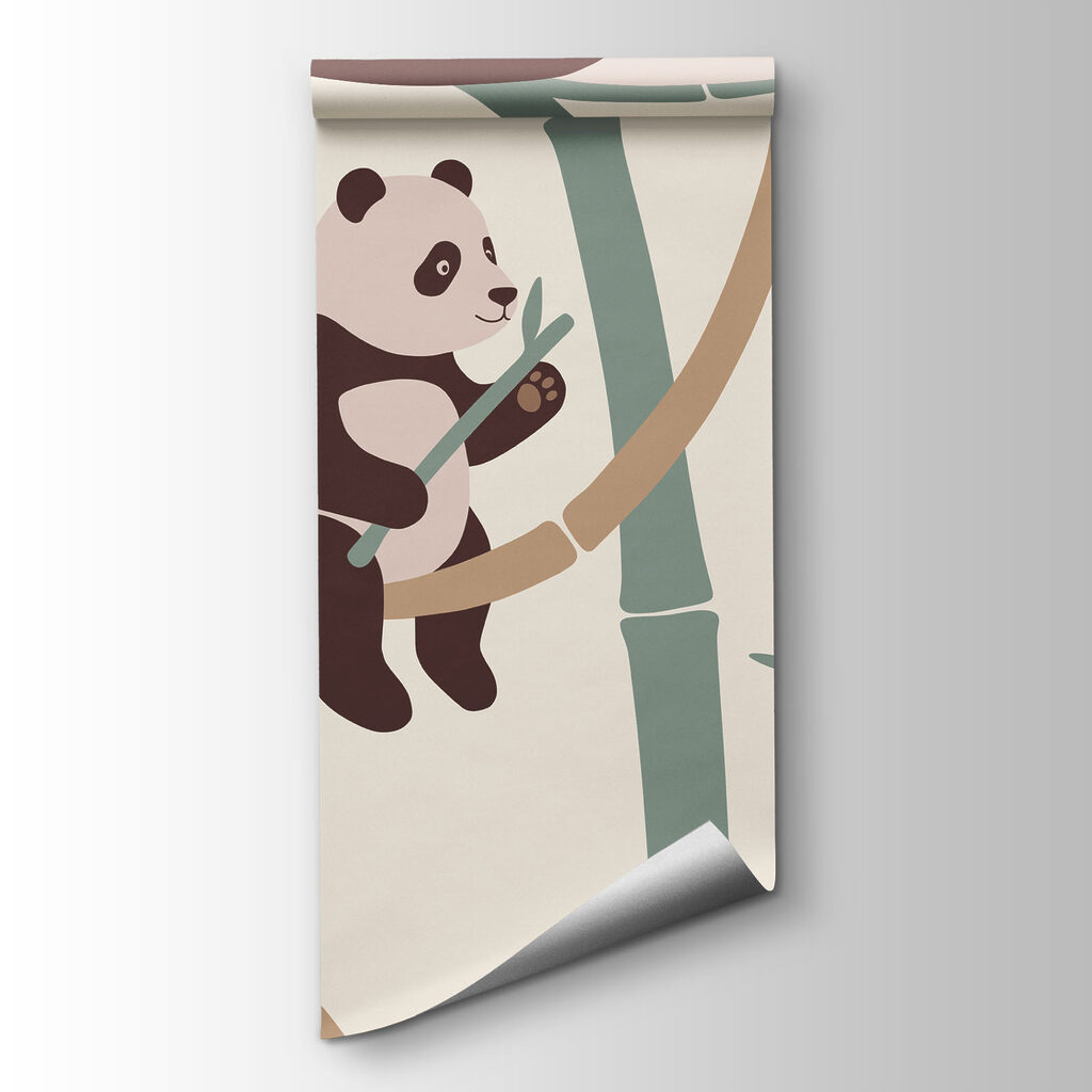 Pandas entre bambus — vista do produto