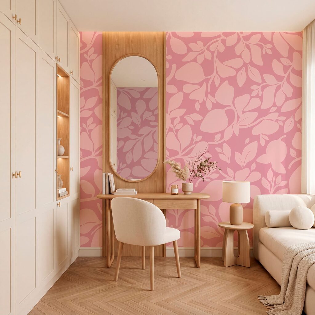 Folhas em silhueta — interior 2