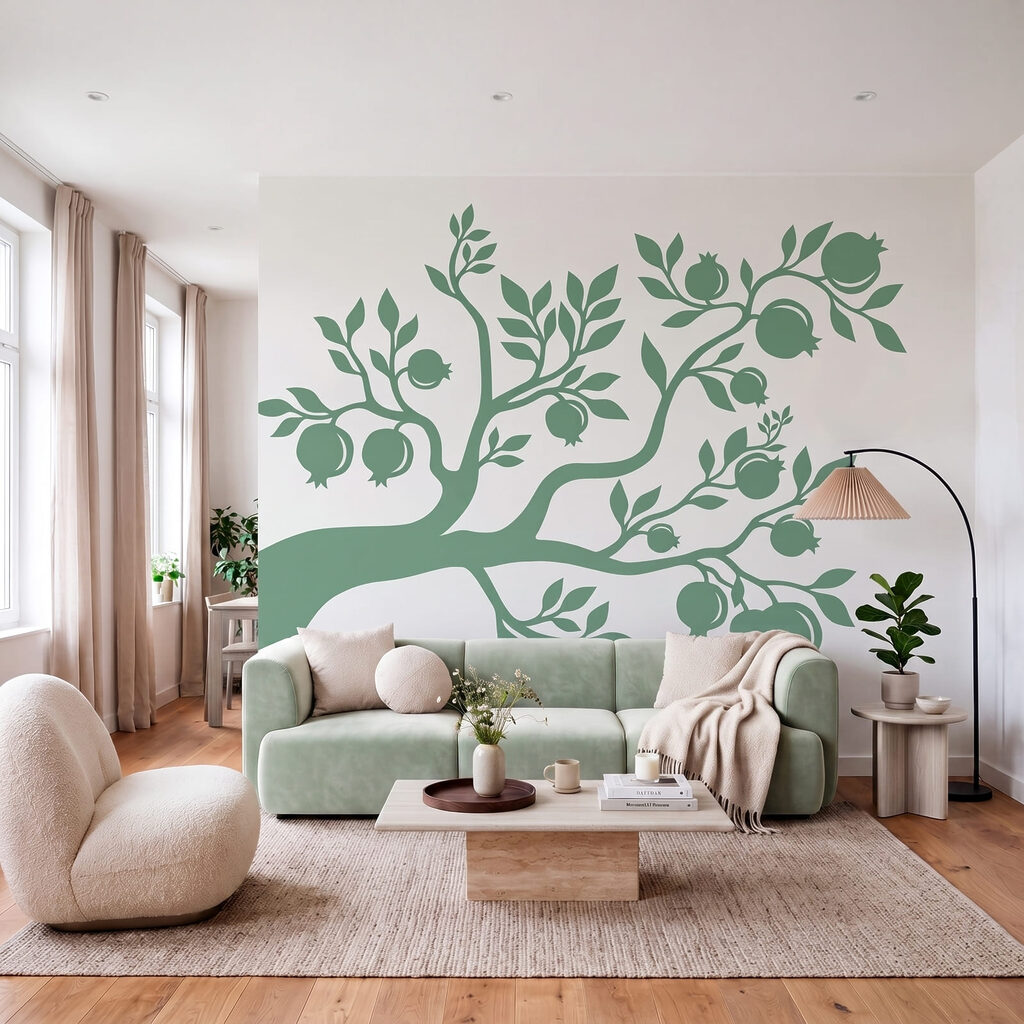 Ramo com romãs — interior 3