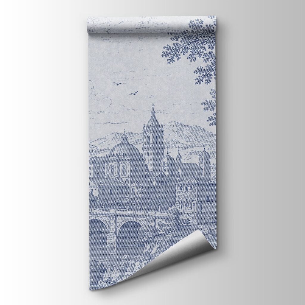 Cidade junto à água — vista do produto