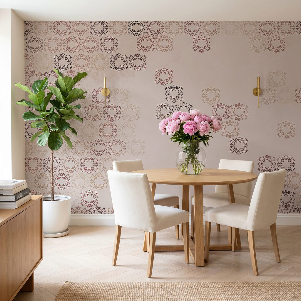 Rosetas de renda — interior 1