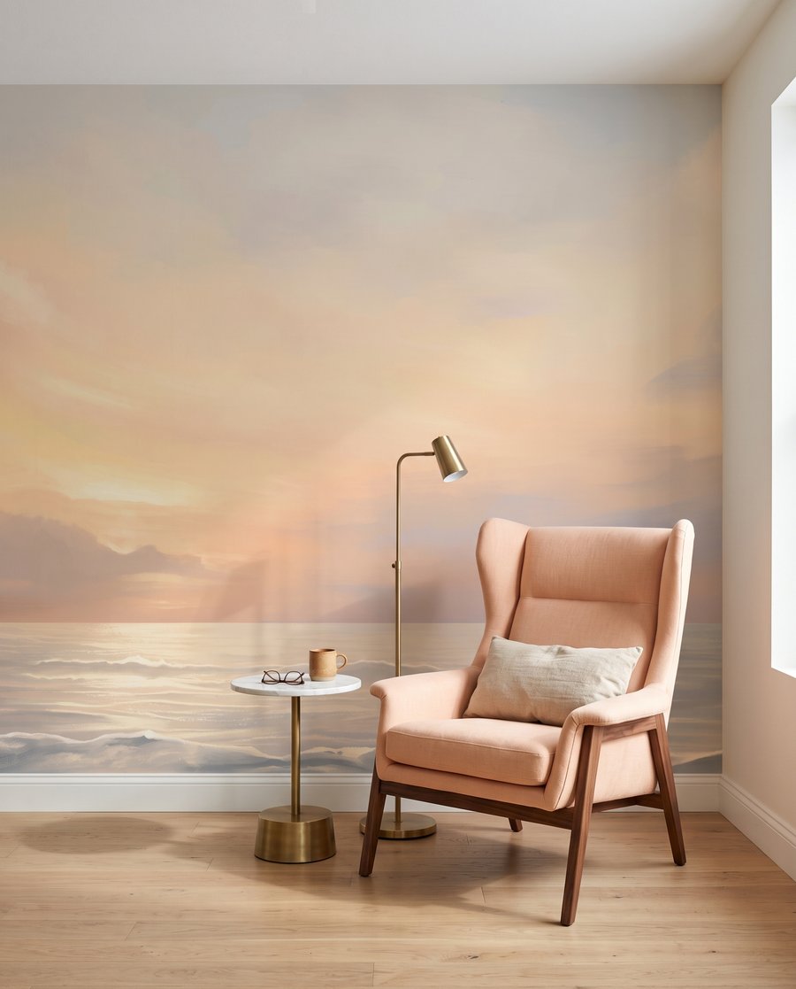 Entardecer junto ao mar — interior 2