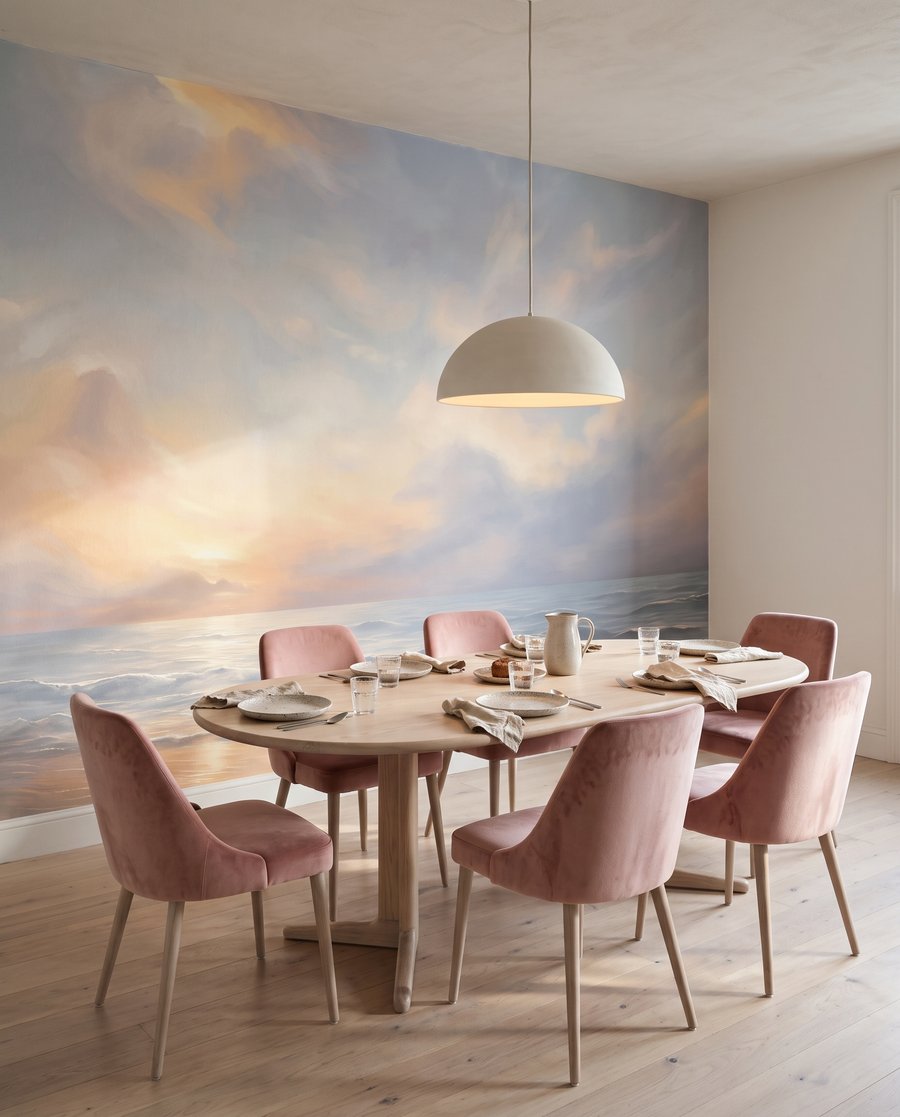 Entardecer junto ao mar — interior 4
