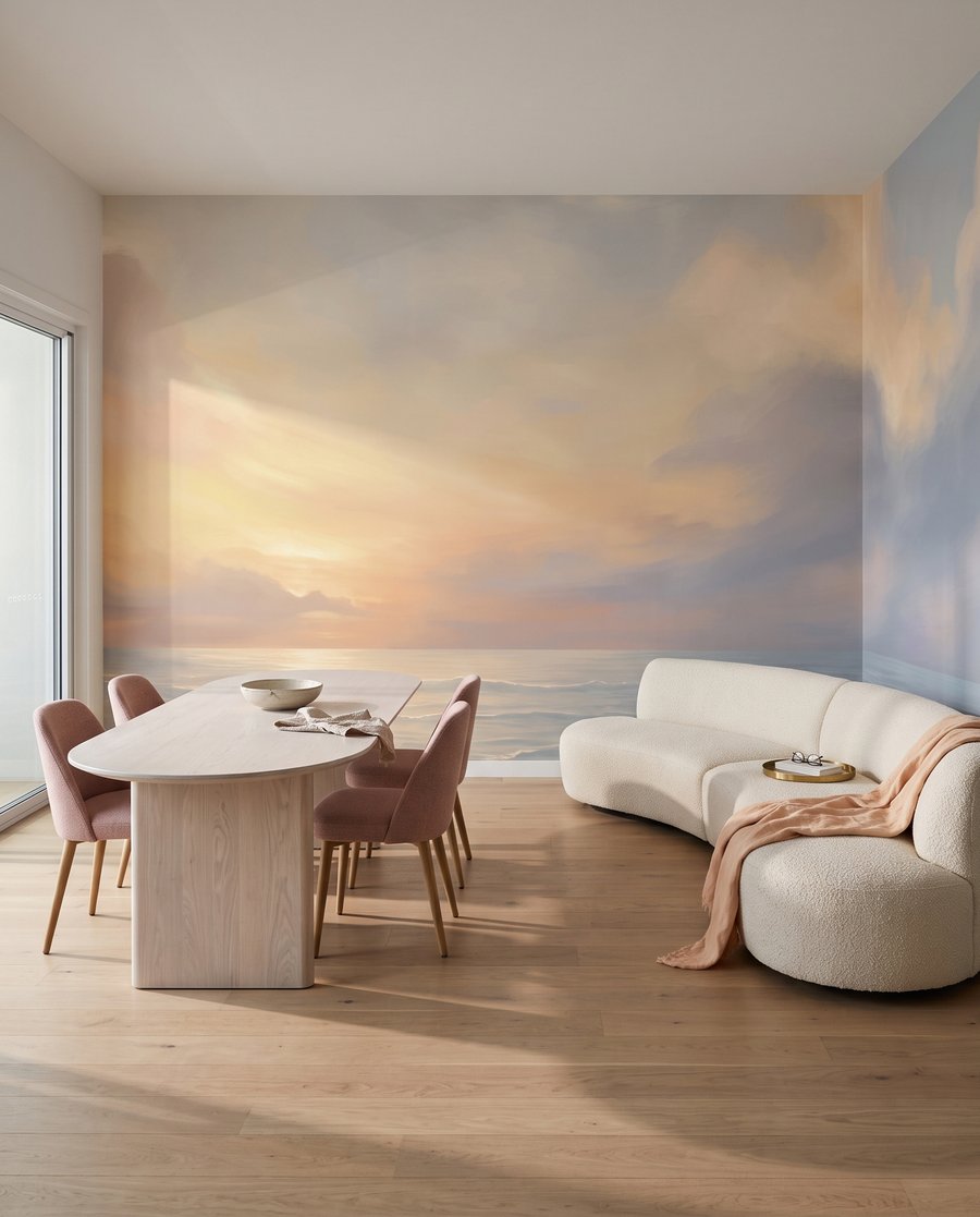 Entardecer junto ao mar — interior 5