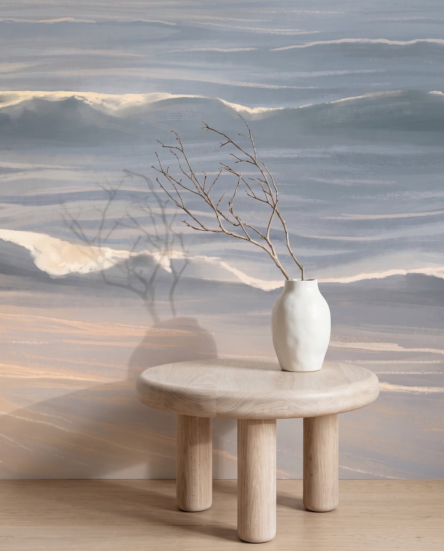 Entardecer junto ao mar — detalhe