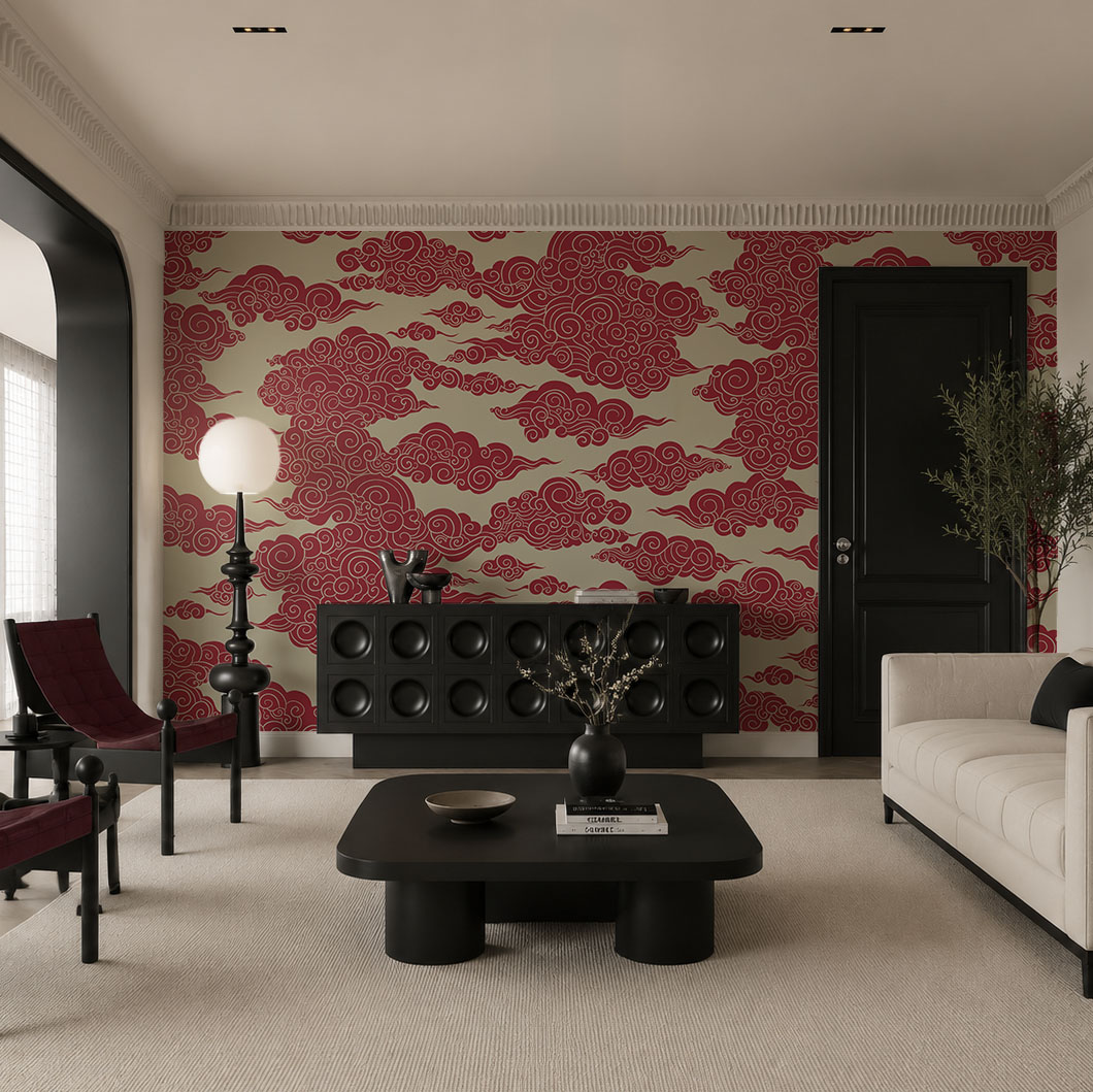 Nuvens em volutas — interior 2
