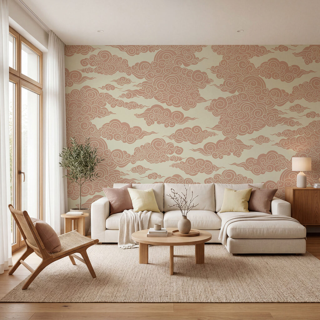 Nuvens em volutas — interior 1