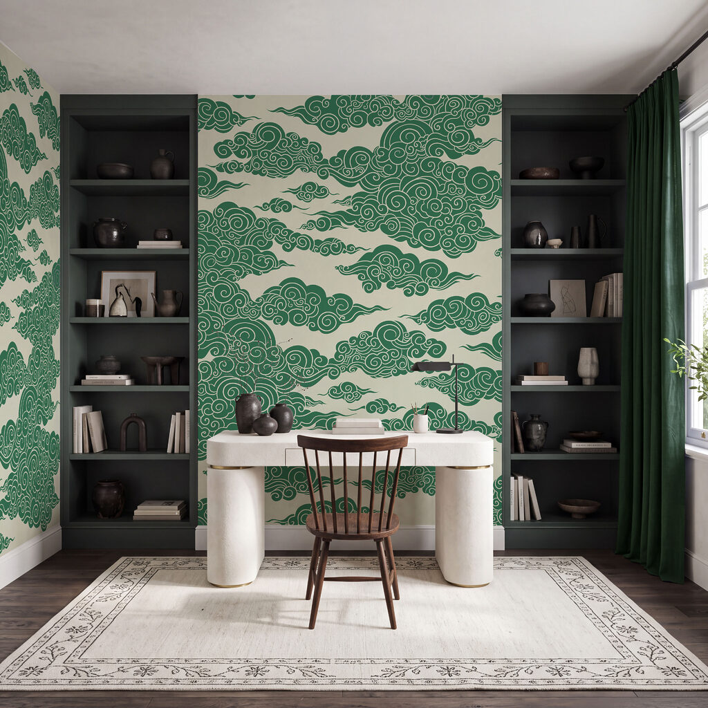 Nuvens em volutas — interior 2