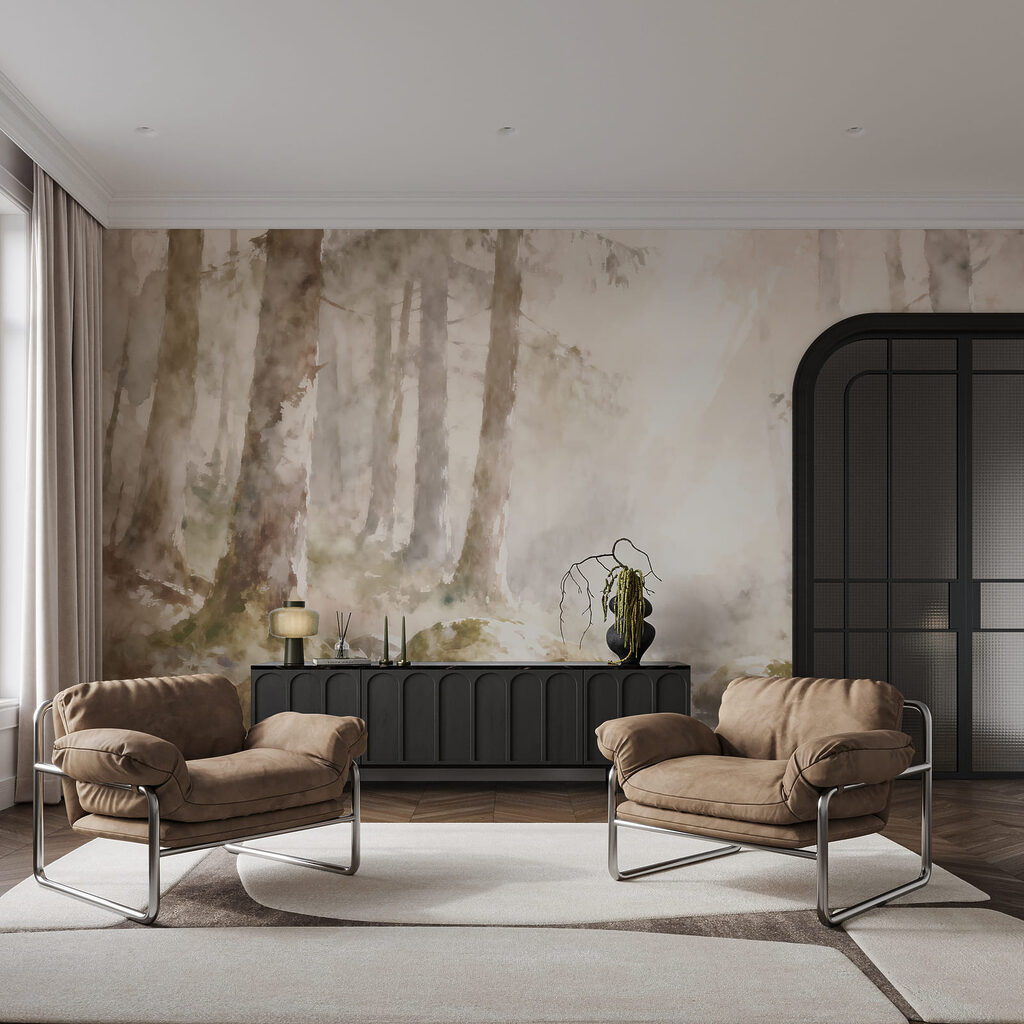 Ribeiro entre pedras redondas — interior 2