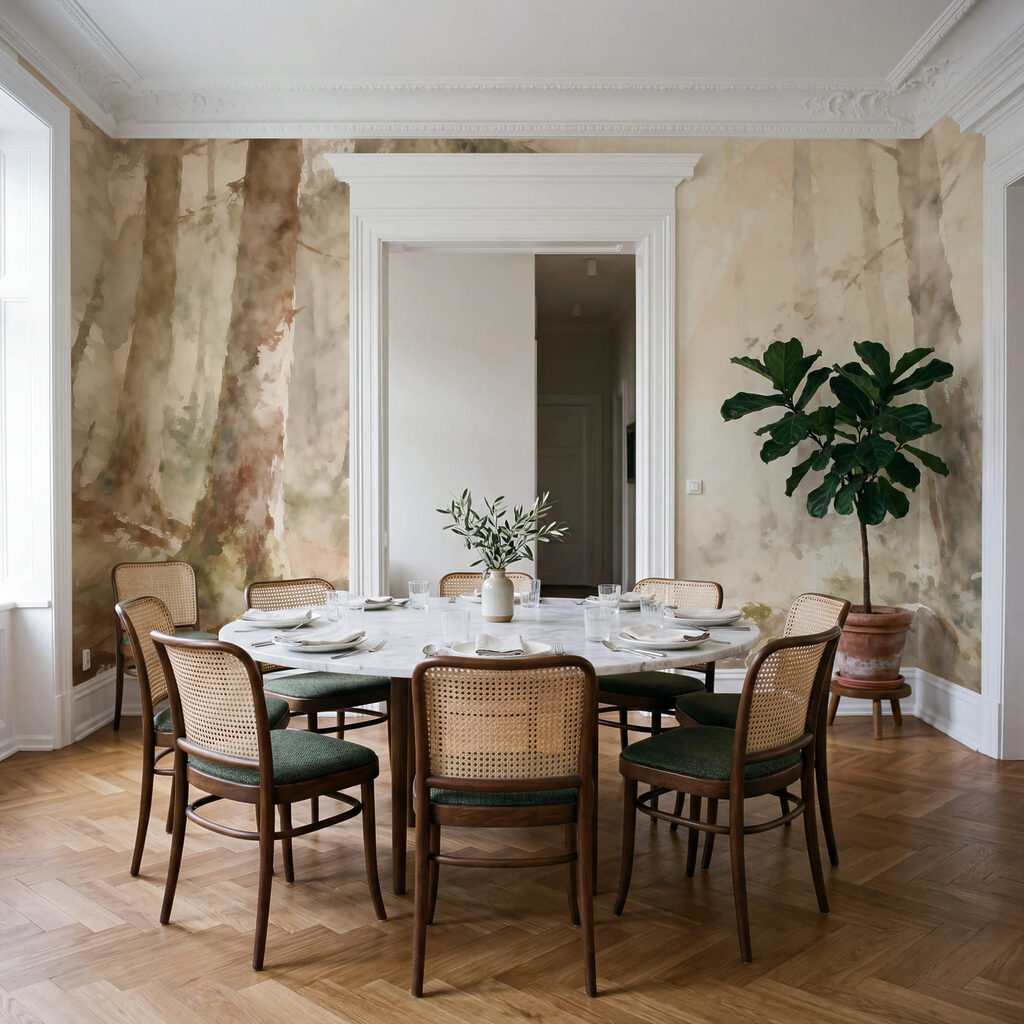 Ribeiro entre pedras redondas — interior 3