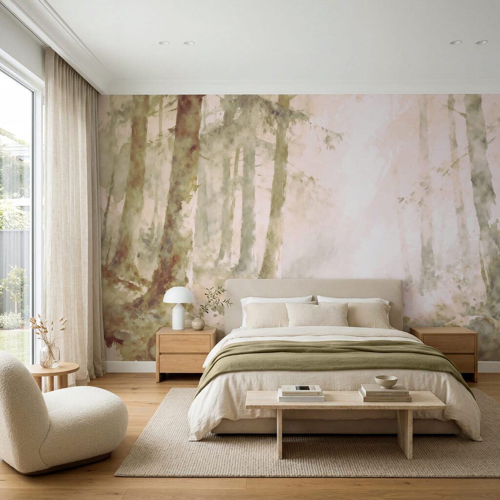 Ribeiro entre pedras redondas — interior 1