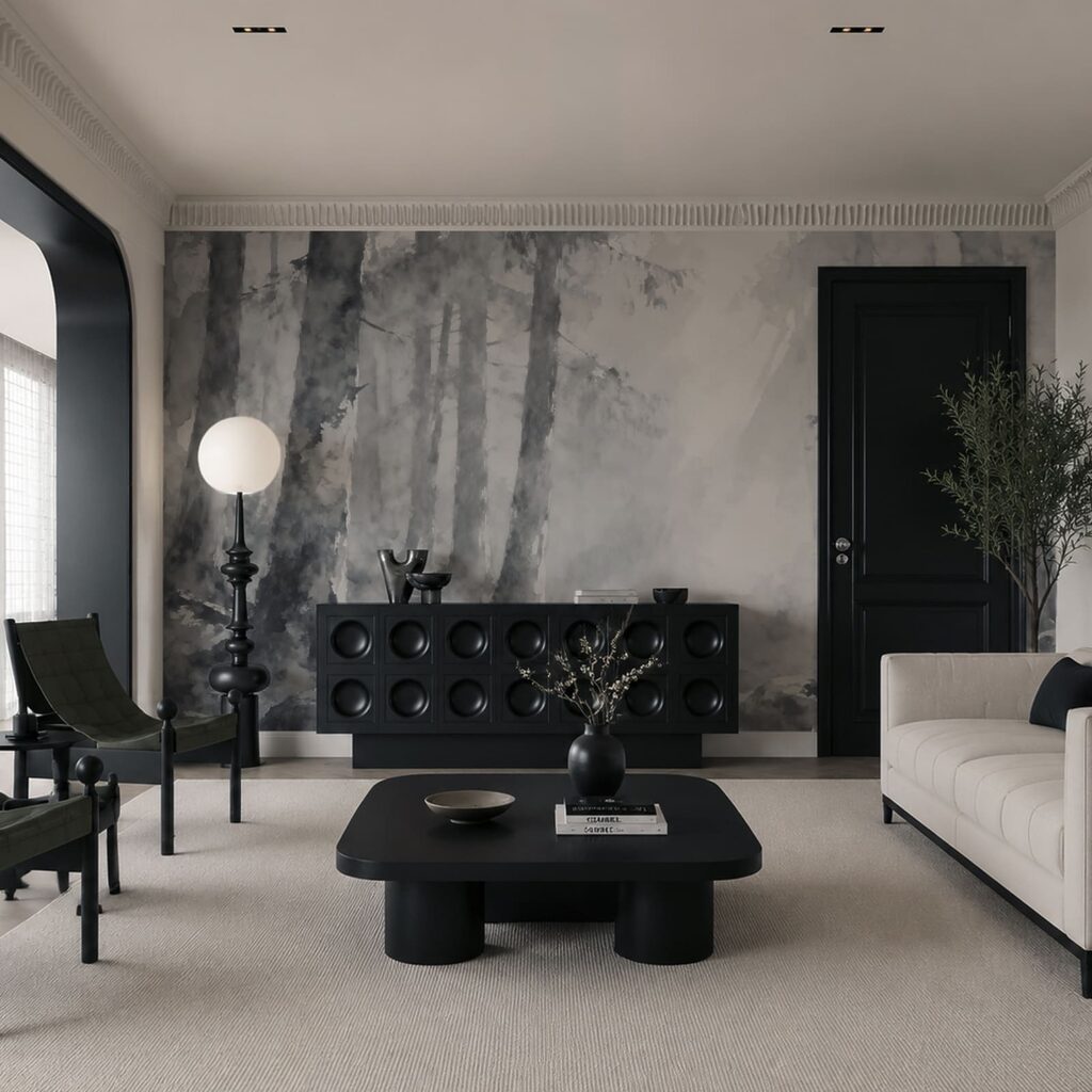 Ribeiro entre pedras redondas — interior 2