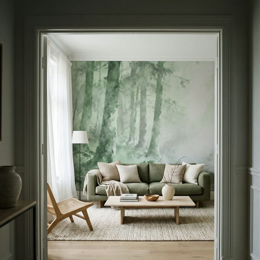 Ribeiro entre pedras redondas — interior 2