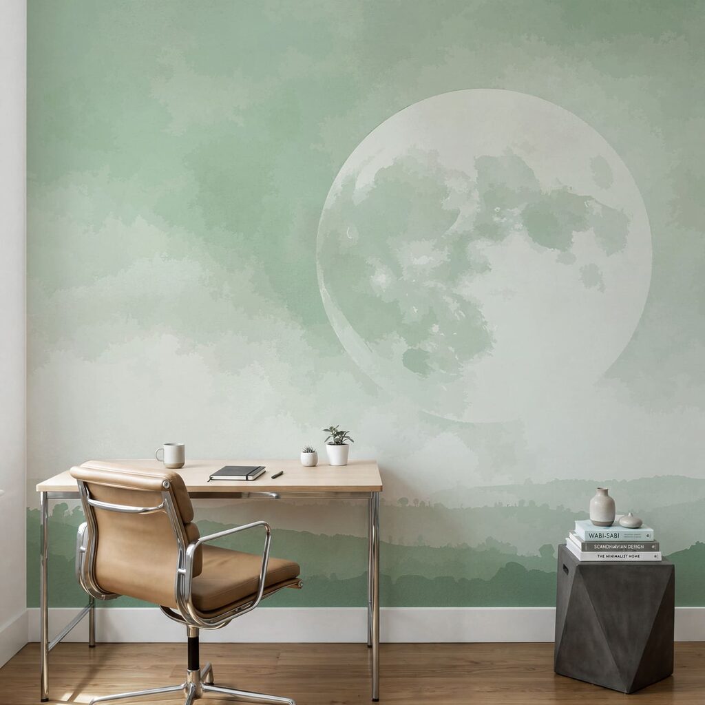 Lua sobre o bosque — interior 3