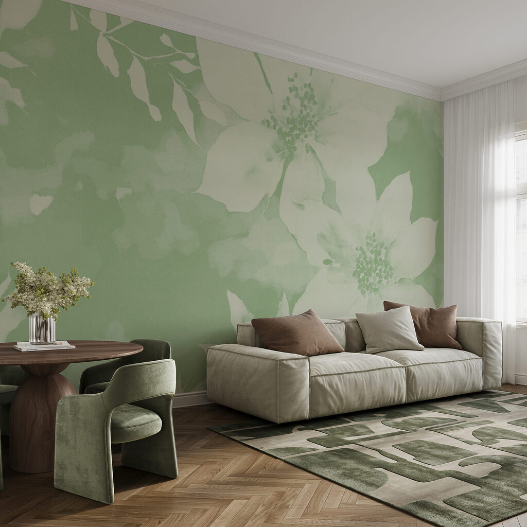 Jardim em flor — interior 1