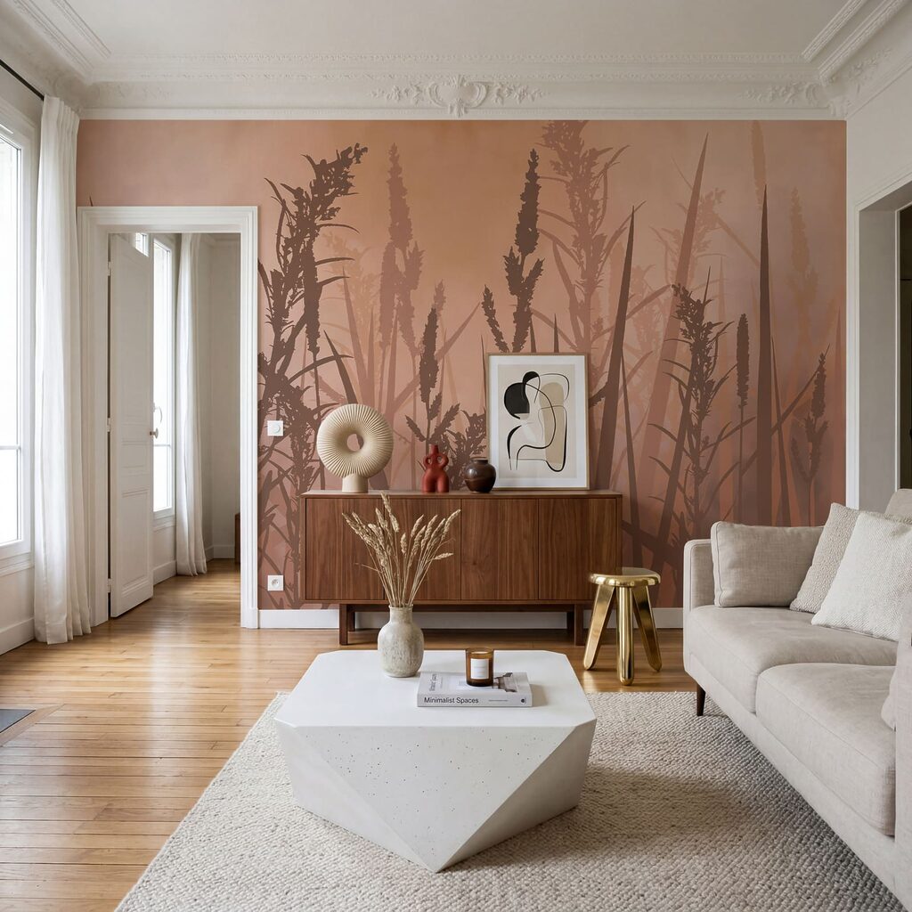 Hastes altas na sombra — interior 1