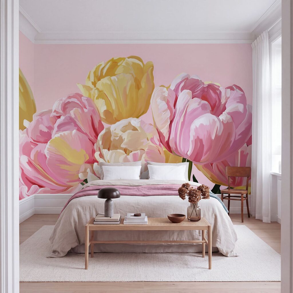Braçado de tulipas — interior 2