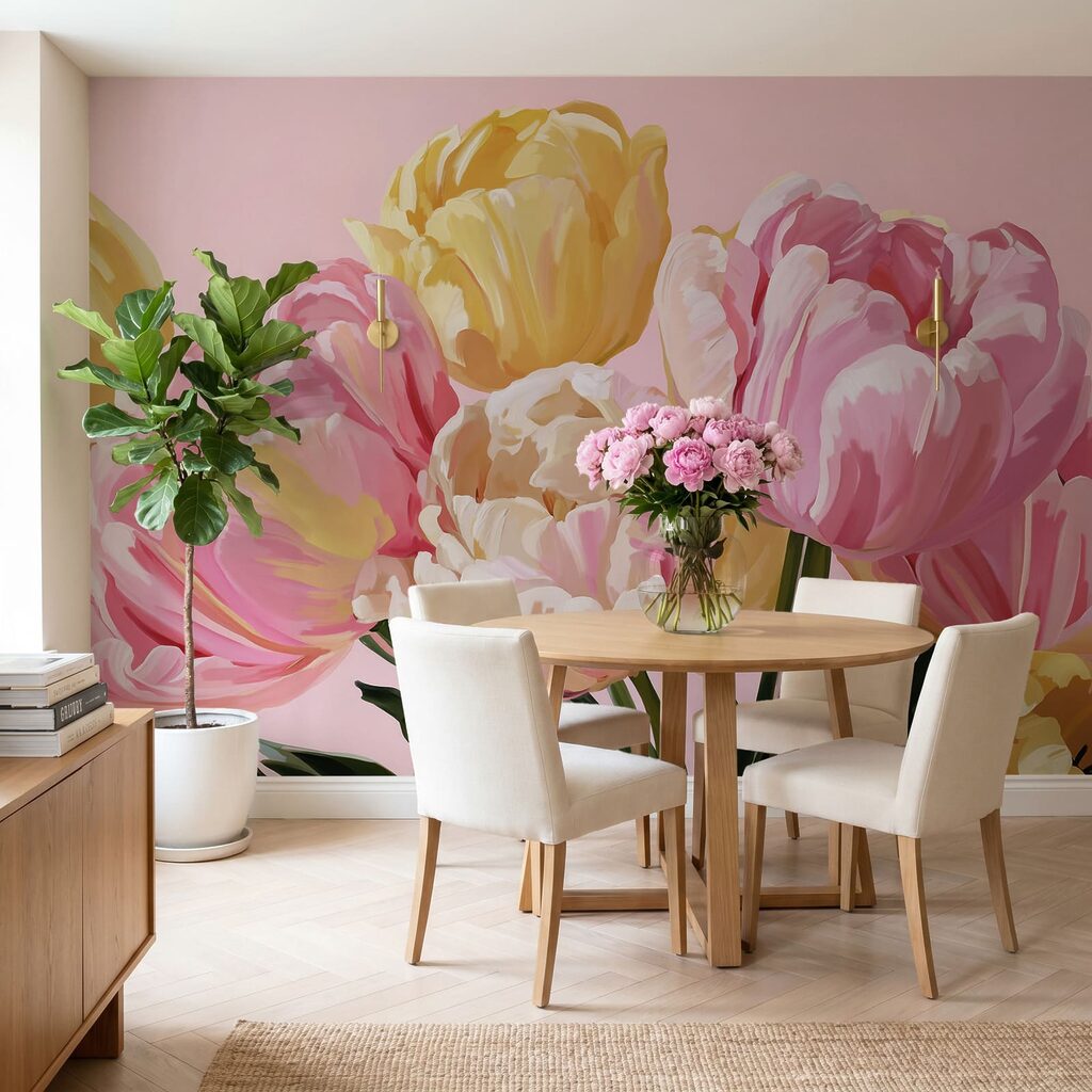 Braçado de tulipas — interior 5