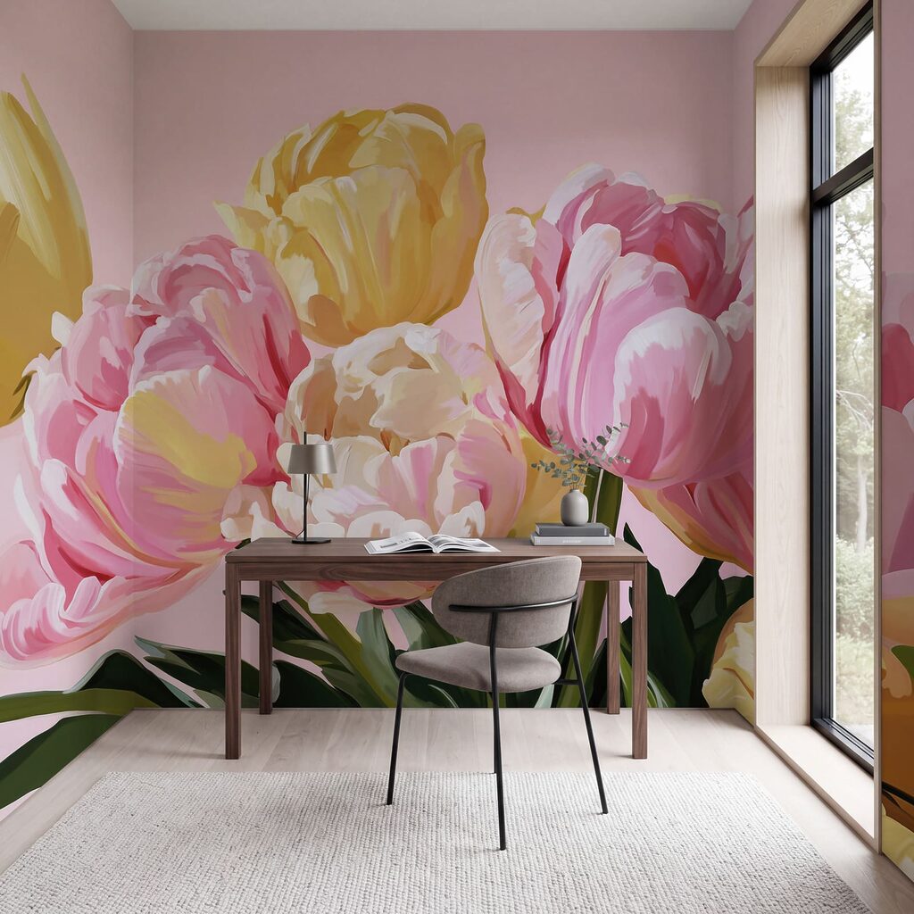 Braçado de tulipas — interior 6