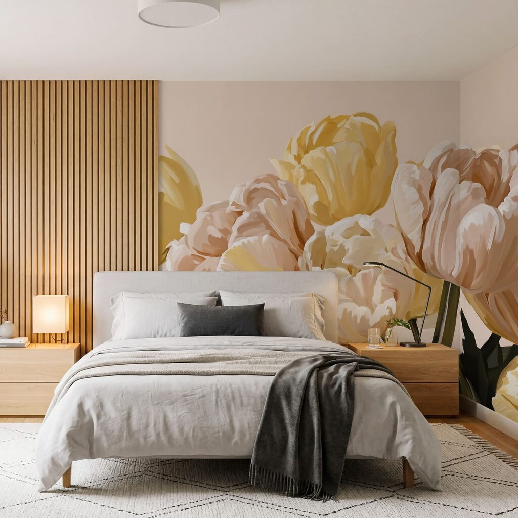 Braçado de tulipas — interior 2